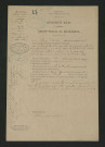 Procès-verbal de récolement du moulin du Breuil (11 mars 1870)