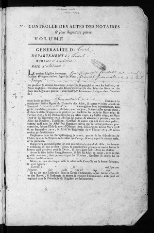 1772 (14 juillet) - 1773 (20 avril)