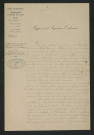Documents relatifs à une réclamation concernant les moulins de l'Aumônier et de l'Abbaye (1890)