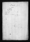 Collection du greffe. Baptêmes, mariages, sépultures, 1772