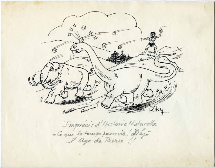 Dessin de Riky. Imprécis d’histoire naturelle (85Fi 5)