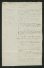 Règlement d'eau (5 décembre 1846)