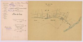 Révision du règlement d'eau : plan des lieux (1er juillet 1902)