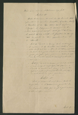 Ordonnance royale valant règlement d'eau (13 décembre 1847)