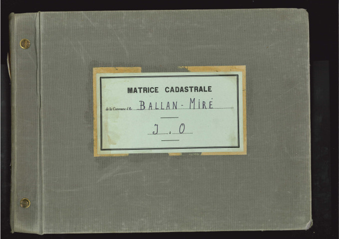 Comptes actifs J - O.