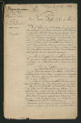 Arrêté préfectoral fixant la hauteur des eaux et prescrivant des travaux (1er juin 1831)