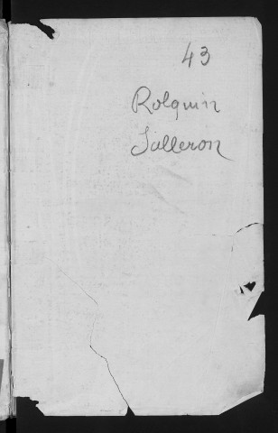 N° 43 : Rolquin-Salleron