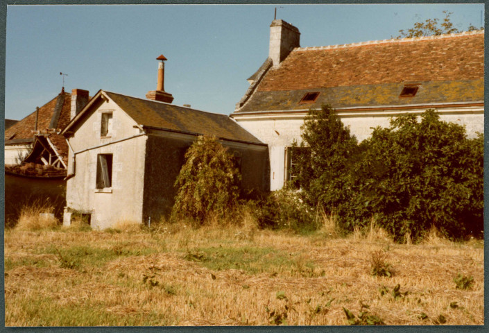 Perrusson, La Ragotterie : façade.
