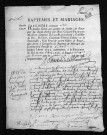Baptêmes, mariages, 1752