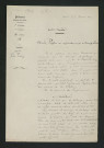 Pétition du propriétaire concernant le vannage de décharge de son moulin (23 mars 1862)