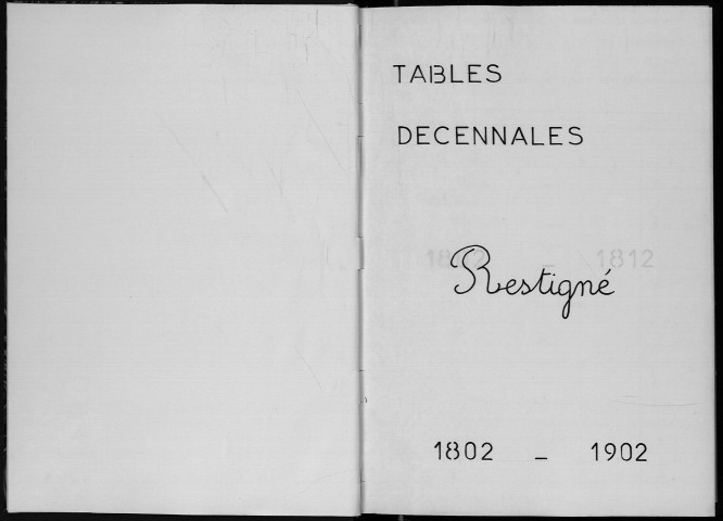 Naissances, mariages, décès