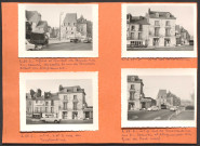 Église et couvent des Carmes rue Paul-Louis Courier. Au centre la rue des Tanneurs avant son élargissement ; 1 rue Constantine ; 1,3 et 5 rue de Constantine ; 1 rue de Constantine, rue Paul-Louis Courier et alignement du quai du Pont Neuf.
