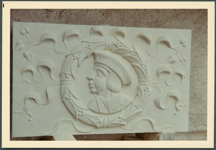 Amboise, hôtel Joyeuse : détails architecturaux.