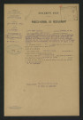 Établissement d'une bélier hydraulique à la chute du moulin, autorisation (30 décembre 1919)