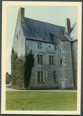 Château de Saché : façade.
