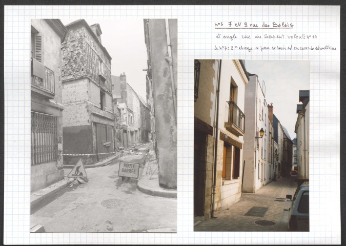 7 et 9 rue des Balais.