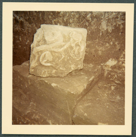 La Riche, prieuré Saint-Cosme : détail architectural.