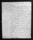 Baptêmes, mariages, sépultures, 1700-1701