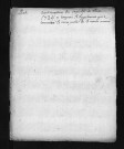 Collection du greffe. aptêmes, mariages, sépultures, 1724