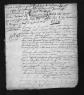 Collection du greffe. Baptêmes, mariages, sépultures, 1726 - Les années 1717-1725 sont lacunaires dans cette collection