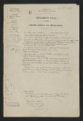 Procès-verbal de récolement (19 octobre 1869)
