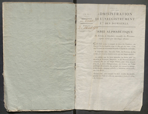 1809-1810 – N° d'origine : 4