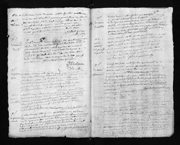 Collection du greffe. Baptêmes, mariages, sépultures, 1781 - L'année 1780 est lacunaire dans cette collection