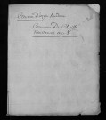 Naissances, mariages, décès, an VIII-1806