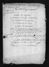 Baptêmes, mariages, sépultures enregistrés dans la paroisse de Chambray pour des paroissiens de Saint-Étienne, 1742-1750