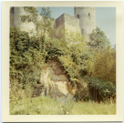 Château de Chinon : tour carré et tour du moulin.