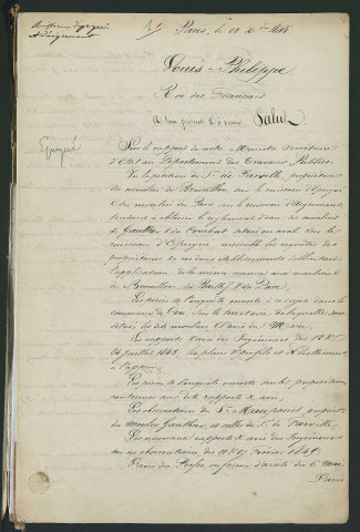 Moulin Bailly à Céré-la-Ronde (1845-1860) - dossier complet