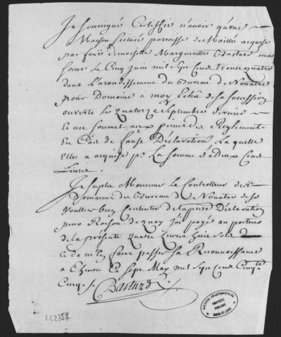 Centième denier et insinuations suivant le tarif (28 juillet 1753-7 novembre 1755)