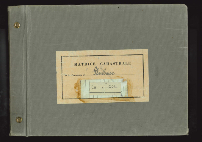 Comptes actifs Ca - Col.