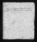 Collection du greffe. Baptêmes, mariages, sépultures, 1789-1790