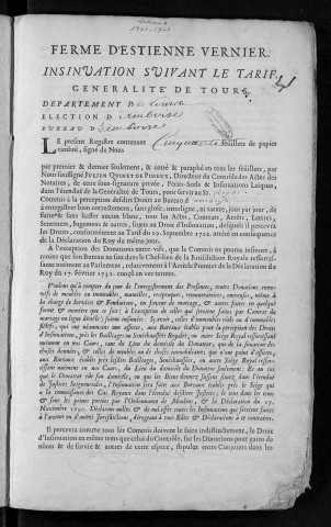 1741 (10 avril) - 1743 (16 juillet)