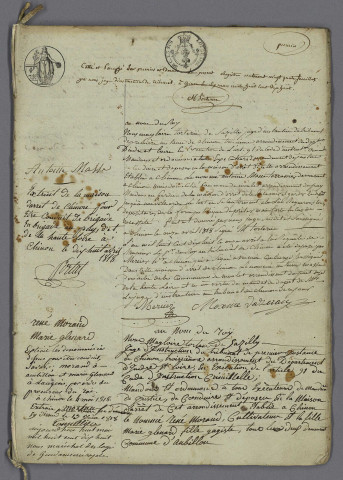 6 avril 1818-24 avril 1819