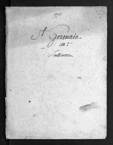 Naissances, 1793-an II