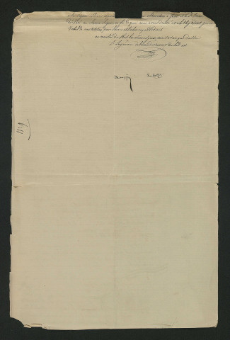 Procès-verbal de vérification (24 octobre 1834)