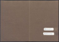 Hôtel Ronsard : page de titre.