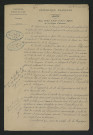 Mise en demeure, adressée au sieur de Puységur, d'exécuter les travaux prescrits par l'arrêté du 5 janvier 1881 (18 décembre 1881)