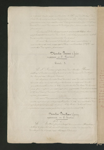 Arrêté préfectoral valant règlement d'eau (23 septembre 1851)