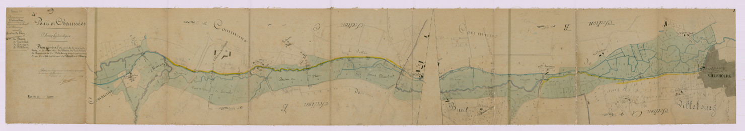 Plan général (8 mai 1854)