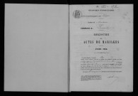 Mariages, 1885-1905