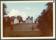 Monts, château de Candé : façade.