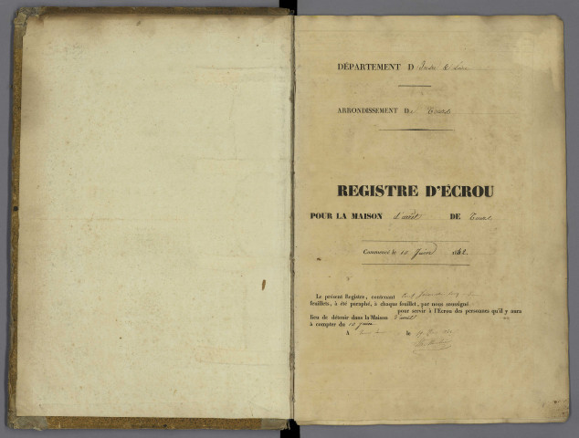 10 juin 1842-18 novembre 1843