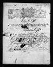 Baptêmes, mariages, sépultures, 1712 - Les années 1708-1711 sont lacunaires dans la collection du greffe