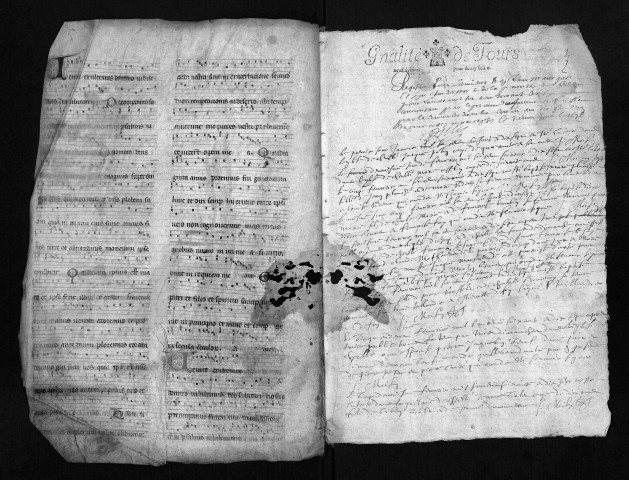 Baptêmes, mariages, sépultures, 1677