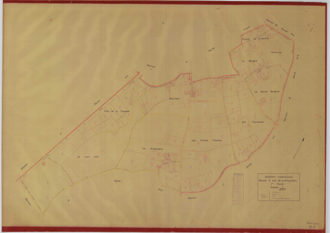 Section D, feuille 1