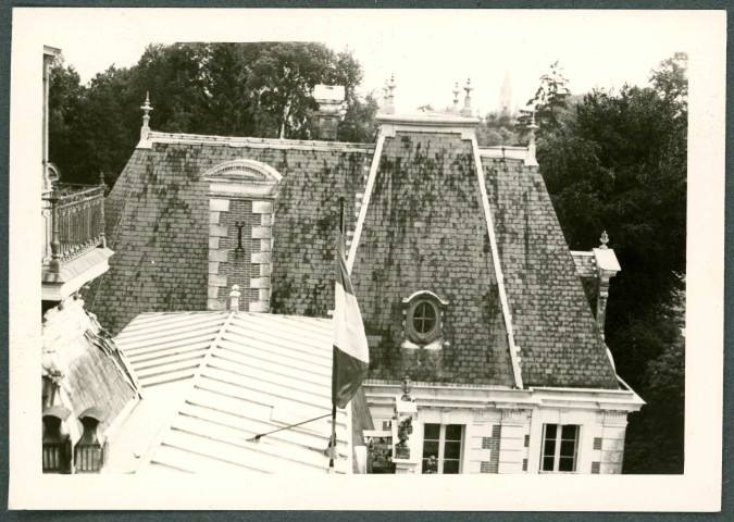 Loches, sous-préfecture, hôtel d'Armaillé : toiture.