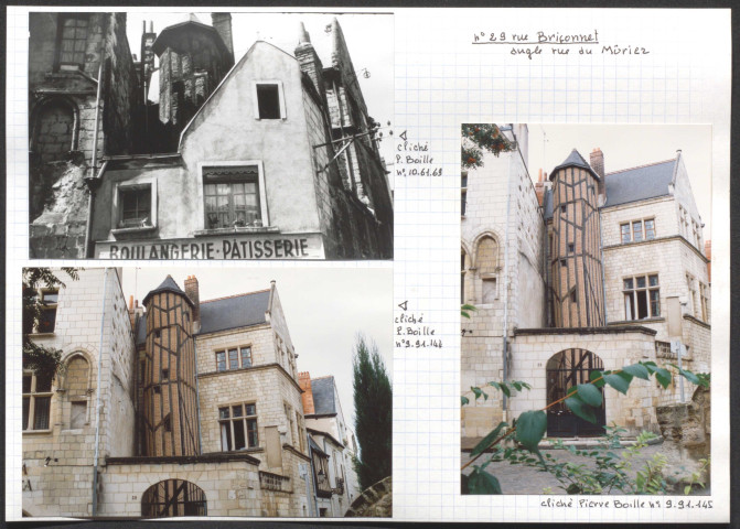 29 rue Briçonnet, angle rue du Mûrier.